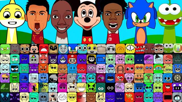 Sprunki 400+ OC New SECRET UPDATE! Tenge Tenge, Ronaldo, Mickey Mouse, Ishowspeed, Sonic