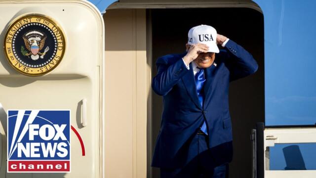 President Trump returns to the US from NATO summit
