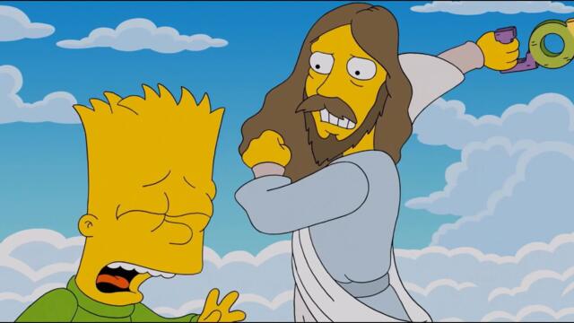Bart Vai Pro Céu e Vira Estrela de Hollywood!