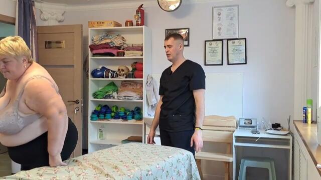 ASMR запущенная пациентка. Ростов-НА-Дону Костоправ 89185155031