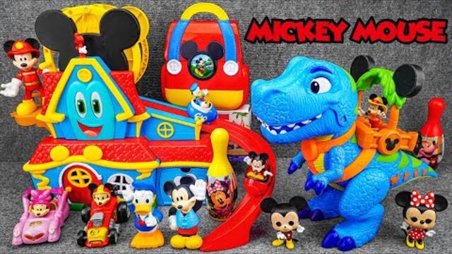 Mickey ASMR 🐭Satisfying with Unboxing Disney Mickey Mouse Jumbo Fun House Playset | Review Toys ASMR