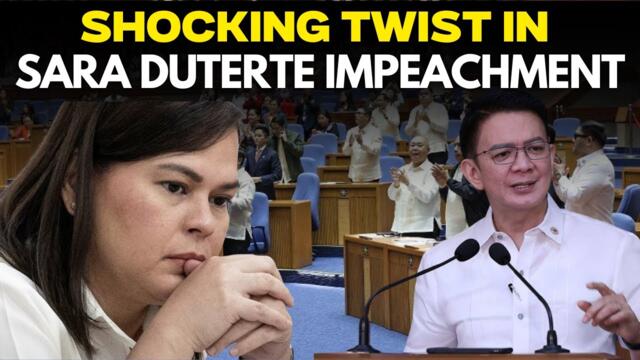 LIVE | Sara Duterte Impeachment | Senate President Chiz Escudero Stuns Sara Duterte | Philippines