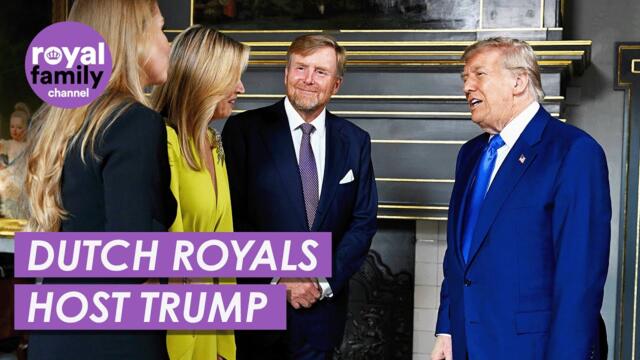 Trump’s Royal Visit: First US President Welcomed to King’s Residence