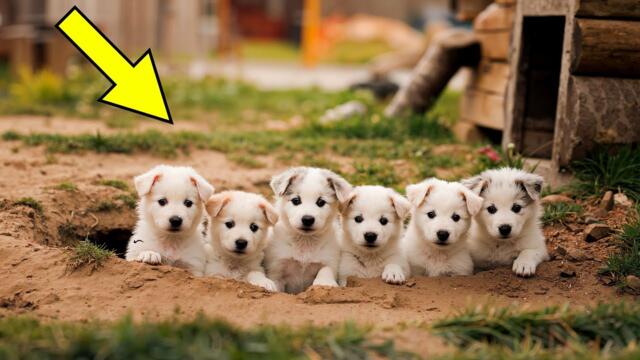 Мужчина нашёл бездомных щенят, но позже он узнал шокирующую правду!
