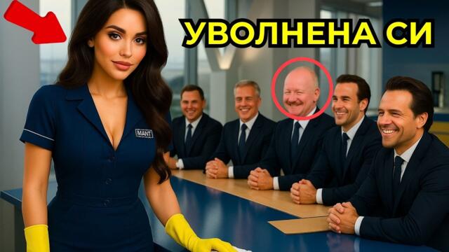 Подиграваха се на чистачката — докато тя не уволни генералния директор точно в заседателната зала