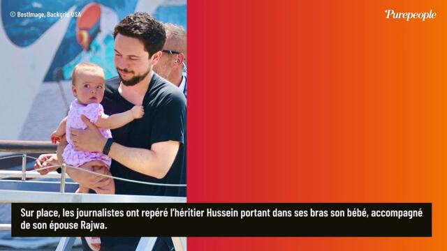 À peine arrivée à Venise pour le mariage de Jeff Bezos, Rania de Jordanie repart déjà avec son fils, sa belle-fille et leur bébé !
