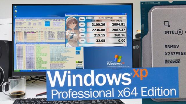 How to Install Windows XP x64 on (very) Modern Hardware - 2025 Edition
