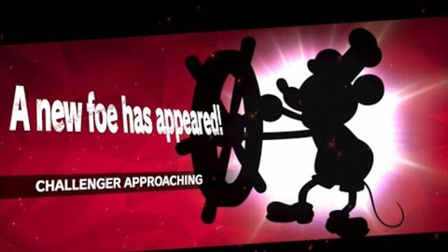 Steamboat Willie (Classic Mickey Mouse) Approaches In Smash Ultimate!