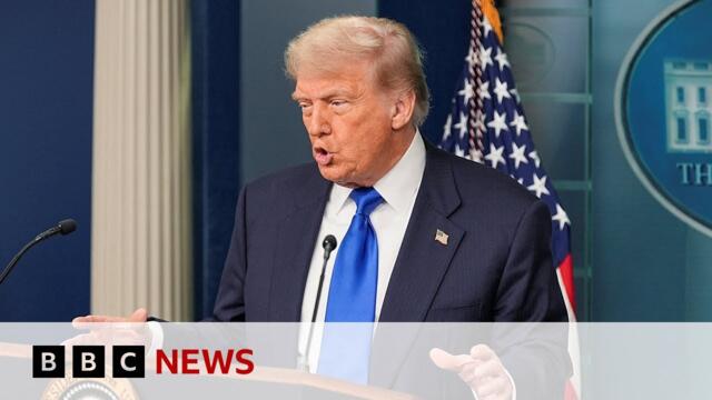 President Trump hails 'giant win' after Supreme Court curbs judges' power to block orders | BBC News