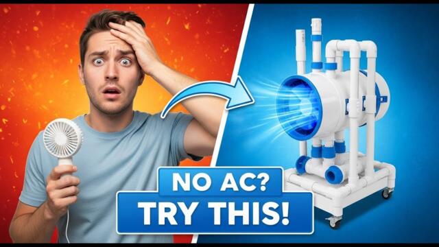 Forget Air Conditioning! Top 5 diy projects at home That Cool Directly Using Free Energy for You