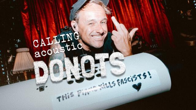 DONOTS - Calling (acoustic & live // Official Video)