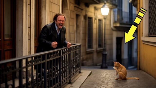 Кот плакал как ребенок без остановки, прятав нос в лапках, после произошедшего!