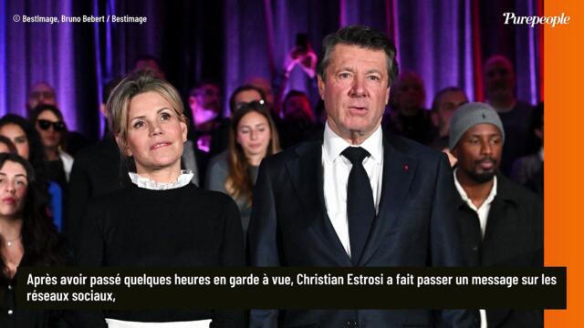 Après la garde à vue, Christian Estrosi sort du silence et prend la défense de sa femme Laura Tenoudji