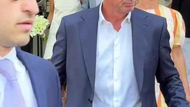 Jean-Luc Lahaye s'est marié : la sortie de la mairie avec son épouse