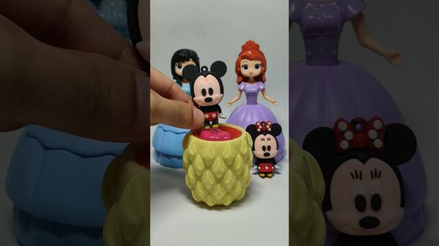 Mickey mouse Surprise Cute Disney Princess Miniature! 🫣😱😳