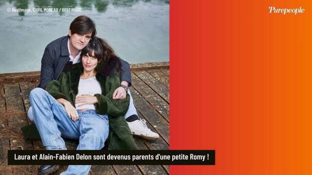 Laura et Alain-Fabien Delon parents de Romy : Rares photos du premier été stylé de leur bébé