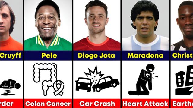 How Footballers Died 💔😥