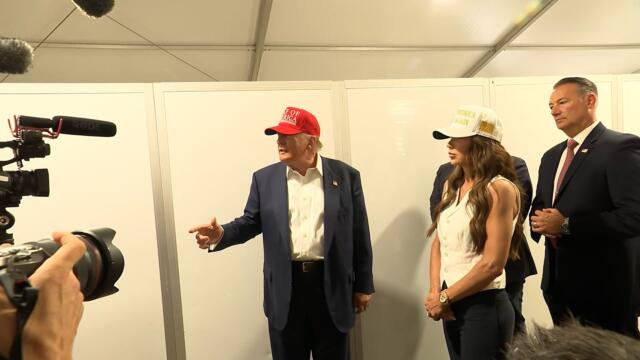 President Trump Participates in a Guided Walking Tour of Alligator Alcatraz - Part 1