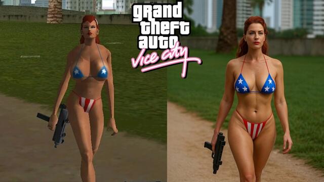 What If GTA Vice City Was Real? | AI Generated