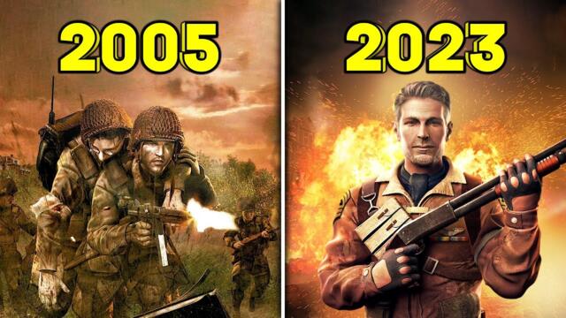 Evolution Of Brothers In Arms Games [2005-2023]