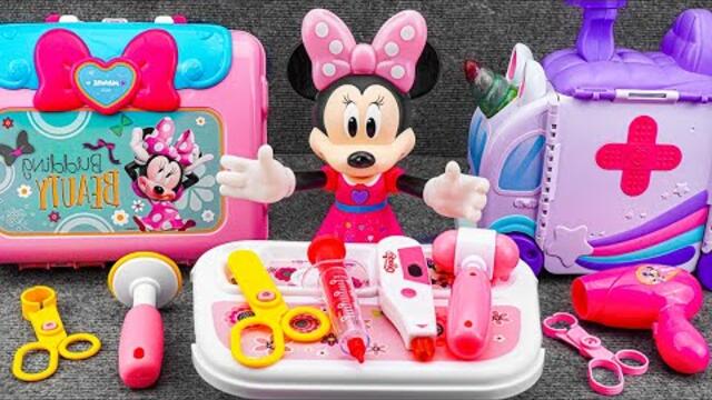 Mickey ASMR🐭Satisfying with Unboxing Disney Minnie Mouse Toys Doctor Playset | Review Toys ASMR