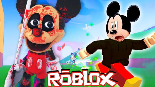 EVIL MICKEY MOUSE ELEVATOR IN ROBLOX! How Do SURVIVE Here?!