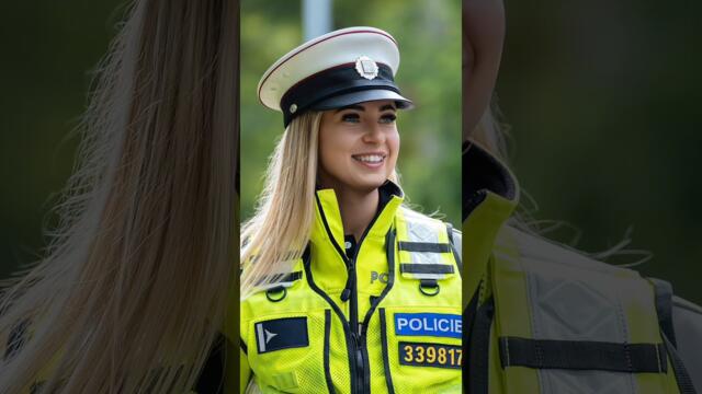 Met  the beautiful  policewoman ❤️ Thank you for keeping our community safe 🙏🫡 #streetphotography