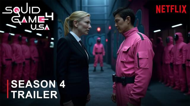 SQUID GAME : USA - Season 4 Trailer I Netflix