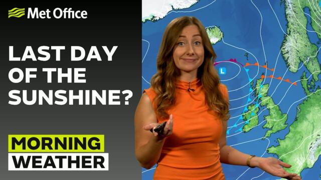 04/07/2025 - Lots of rain in the north - Morning Weather Forecast UK – Met Office Weather