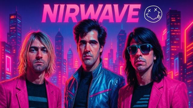 What if Nirvana were an '80s Synthpop Band? | NIRWAVE