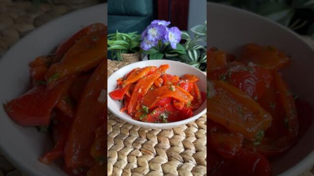 ЛІТНІЙ САЛАТ ІЗ ПЕРЦЮ #food #простоісмачно #рецепти #cooking #recipe #salad #shorts