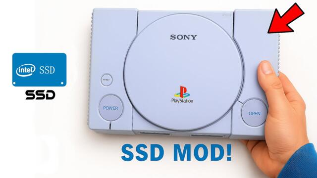 I Built the ULTIMATE PlayStation 1 – With SSD & Modern Power!