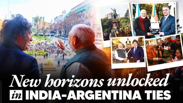 PM Modi and President Milei seal a stronger future for India and Argentina!