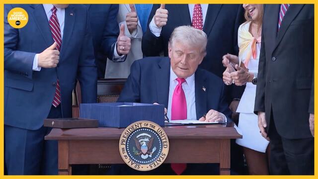 President Trump signs massive spending bill into law
