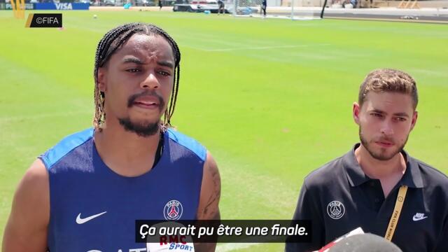 Barcola : "Ça aurait pu être une belle finale"