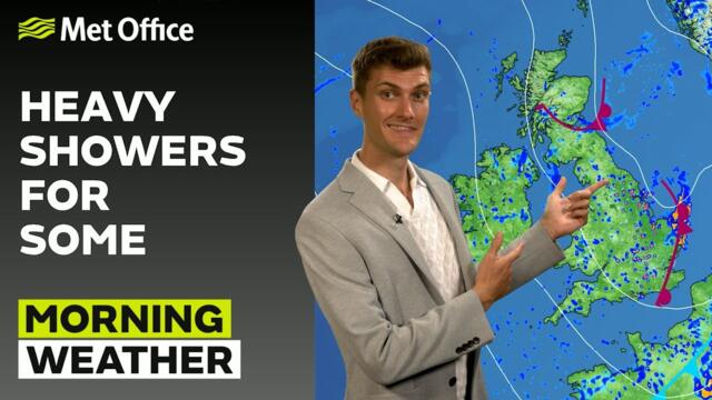 06/07/2025 - Showers in some places - Morning Weather Forecast UK – Met Office Weather