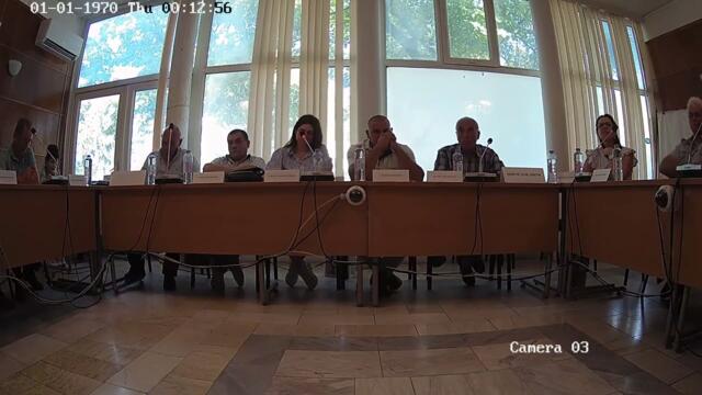 Видеозаписи от 36-то извънредно заседание на Общински съвет – Твърдица, 07.07.2025 г. - камера 3