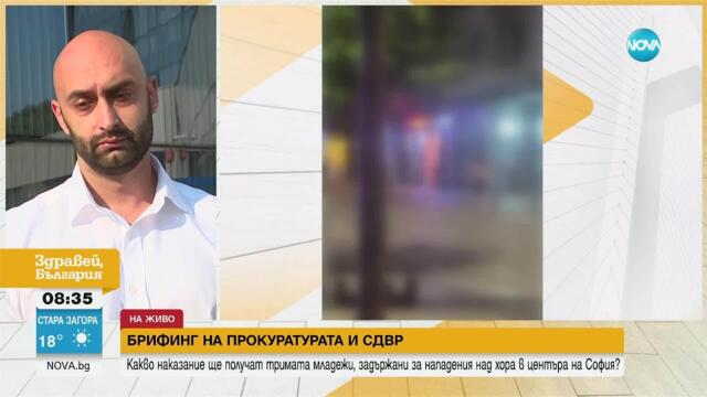 Кои са маскираните младежи, нападнали хора на столичния площад „Славейков“