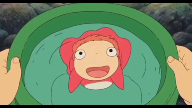 Ponyo's kiss @ghiblimusic377 @worldstarhiphop @instagram@BeyondGhibli@crunchyroll