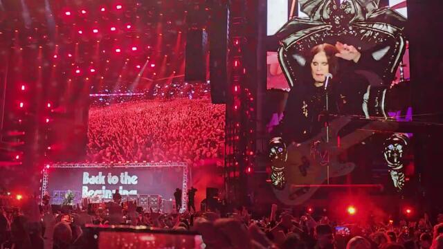 Fireworks and emotional farewell at Black Sabbath's final show