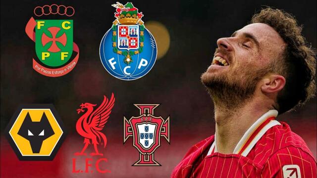Diogo Jota | First & Last Goal For Every Team