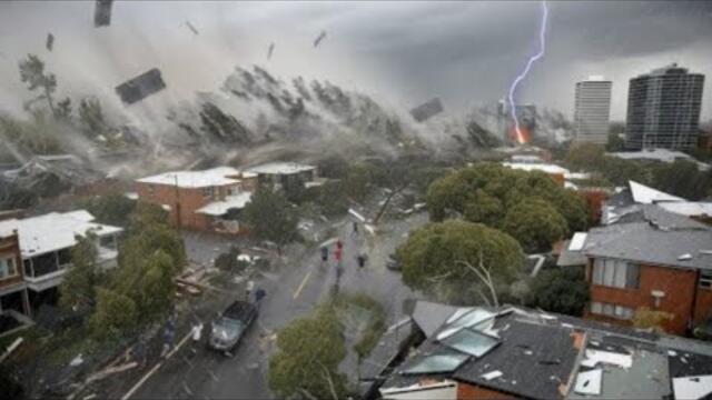 Horrifying Chaos In Slovakia | Brutal Storm Destroys Genlica, Bardejov, Prešov, Sabinov,