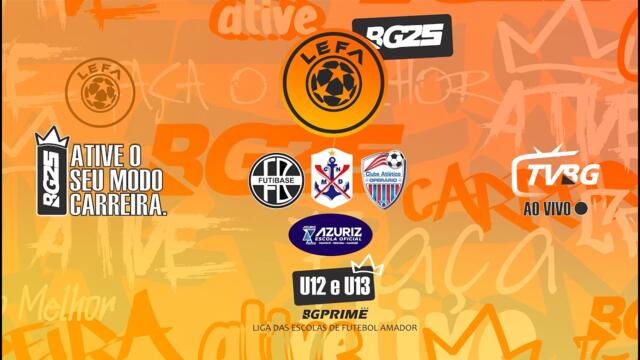 | AO VIVO | LEFA 2K25 U12 E U13 | SÁBADO MANHÃ
