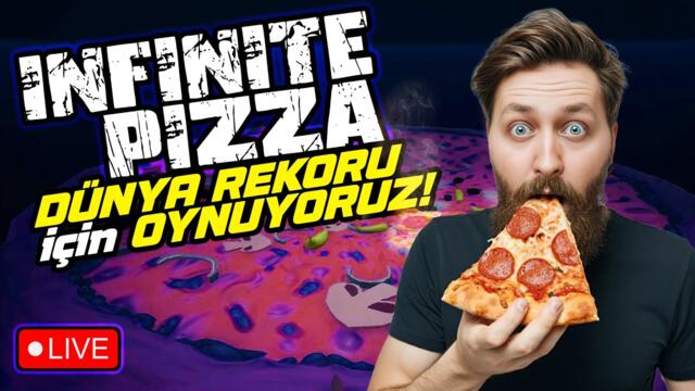 Dünya Rekoruna Doğru INFINITE PIZZA | Bölüm 52 | #infinitepizza Canlı | AzizWaldo 2025-07-09 06:53