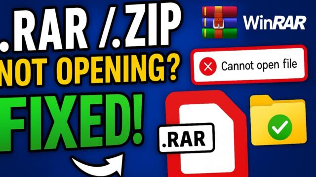 How to Download & Install WinRAR on Windows 10/11 | Extract, Zip & Split Game Files Without Errors!