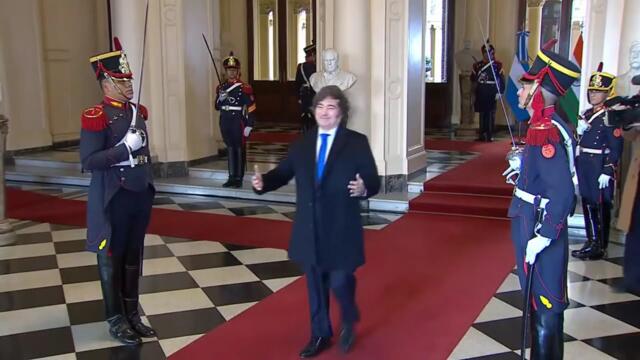 Prime Minister received by President Javier Milei of Argentina at Casa Rosada