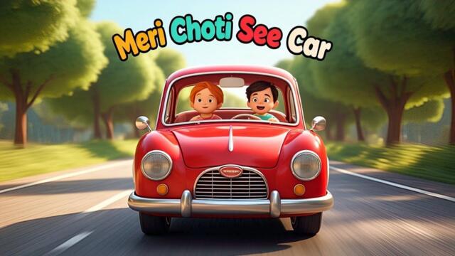 Meri Choti Si Car 🚗 | Urdu Hindi Kids Poem | Bachon Ki Pyari Gaari | @DooDahDoo