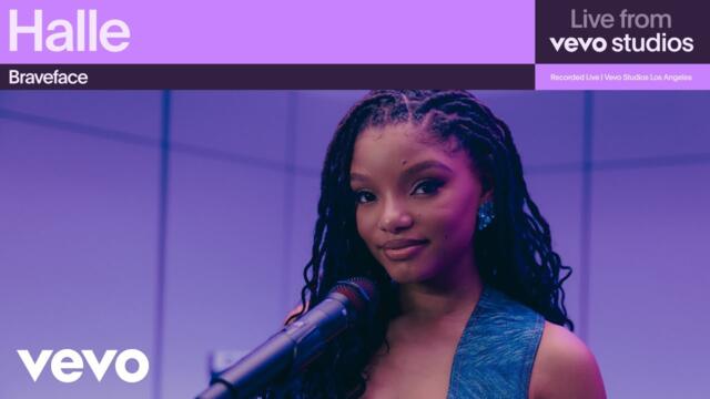 Halle - Braveface (Live Performance | Vevo)