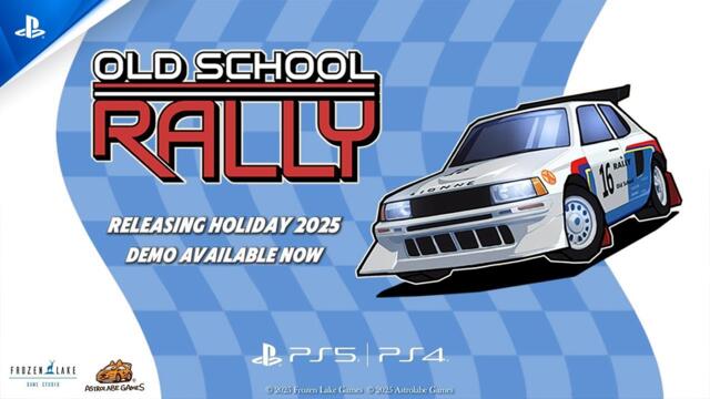 Old School Rally - Announcement Trailer | PS5 & PS4 Games