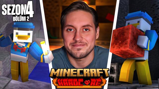 MADEN, NETHER VE NORORANTISAL MİMARİ | MINECRAFT HARDCORE | BÖLÜM 2 | SEZON 4 |